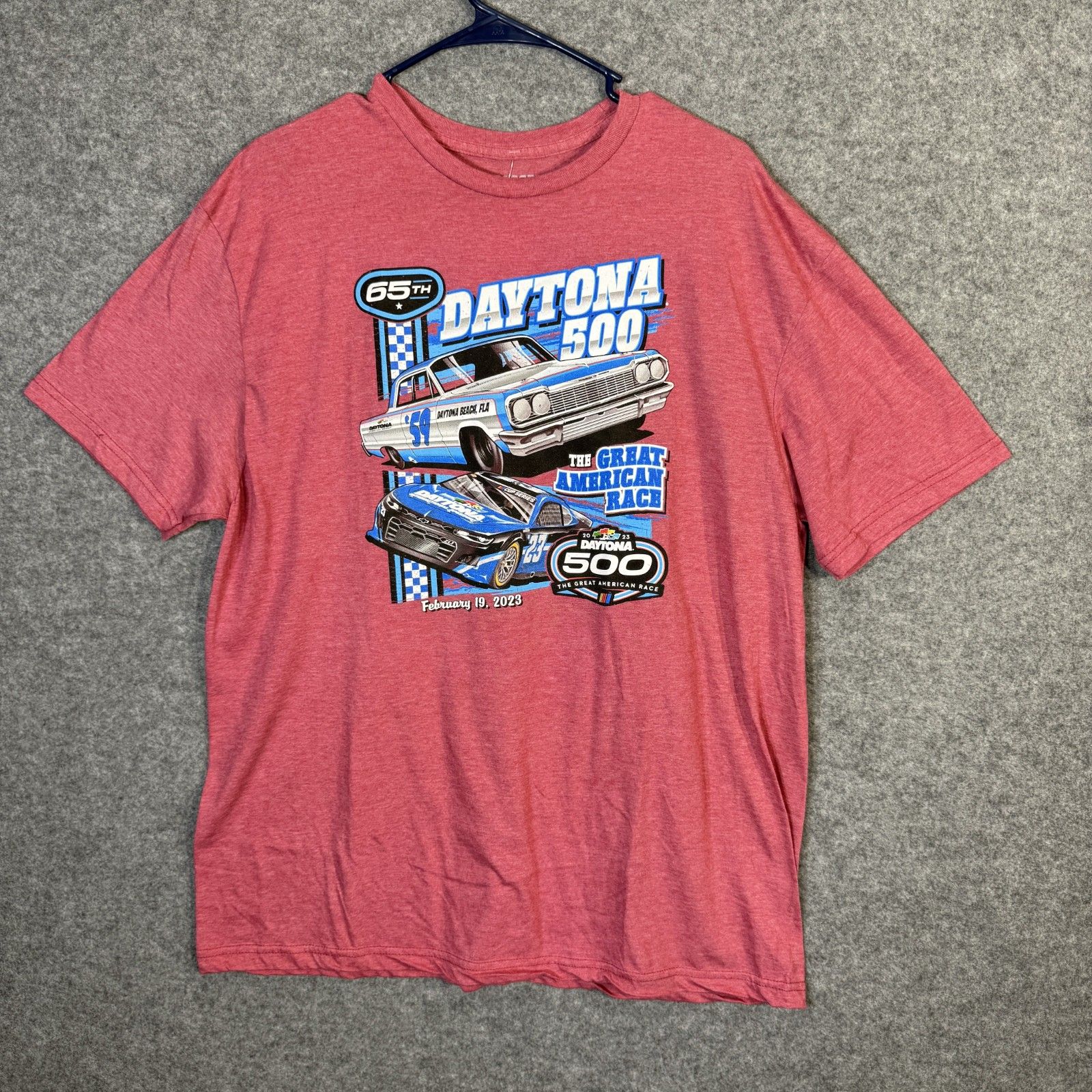 Official Nascar 55th Daytona 500 2023 Racing Shirt Mens Size Xl New
